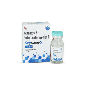 Ceftriaxone 1gm & Sulbactam 500gm Injection